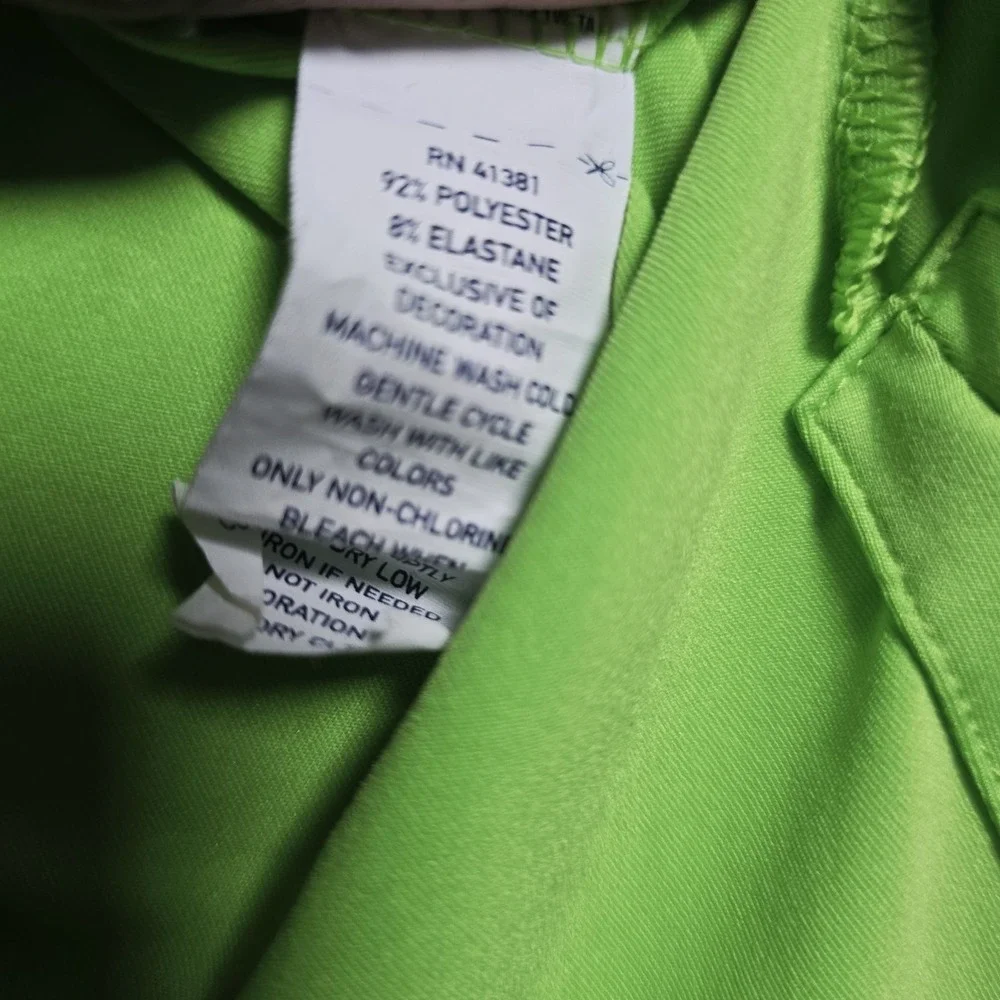 Polo Ralph Lauren Shirt Men Small Neon Performance Stretch Wicking Pony Golf - Picture 4 of 6
